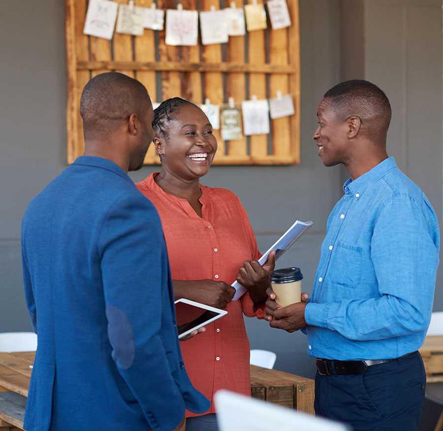 Man with lady drinking tea